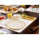 Villeroy & Boch Samarkand Piatto per insalata Rotondo Porcellana Rosa, Bianco 1 pz 3