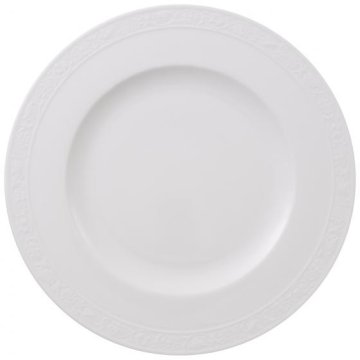 Villeroy & Boch Bianco Pearl Piatto da portata Rotondo Porcellana Bianco 1 pz