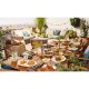 Villeroy & Boch BBQ Passion Porcellana, Legno Nero, Legno Ovale Piatto da portata 5
