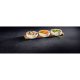 Villeroy & Boch Pizza Passion Set di ciotole Rotondo Bamboo, Porcellana Bianco, Legno 1 pz 5