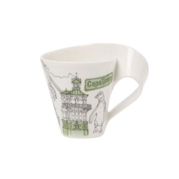 Villeroy & Boch Cities of the World tazza Nero, Verde, Bianco Caffè 1 pz