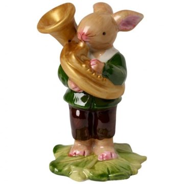 Villeroy & Boch Bunny Family statuetta e statua ornamentale Multicolore Porcellana