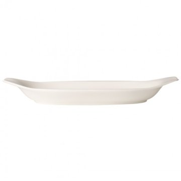 Villeroy & Boch 1041892596 piatto piano Piatto da dessert Ovale Porcellana Bianco 1 pz