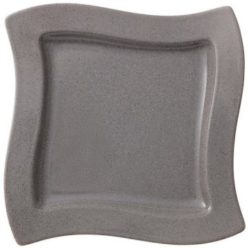 Villeroy & Boch 1041982619 piatto piano Piatto da portata Rettangolare Porcellana Grigio 1 pz