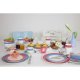 Villeroy & Boch Colourful Life Berry Fantasy Piatto da portata Rotondo Porcellana Rosa, Bianco 1 pz 4