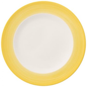 Villeroy & Boch Colourful Life Lemon Pie Piatto da portata Rotondo Porcellana Bianco, Giallo 1 pz