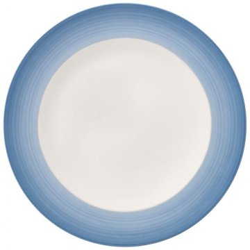 Villeroy & Boch Colourful Life Winter Sky Piatto da portata Rotondo Porcellana Blu, Bianco 1 pz