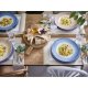 Villeroy & Boch Colourful Life Winter Sky Deep Piatto fondo Rotondo Porcellana Blu, Bianco 1 pz 3