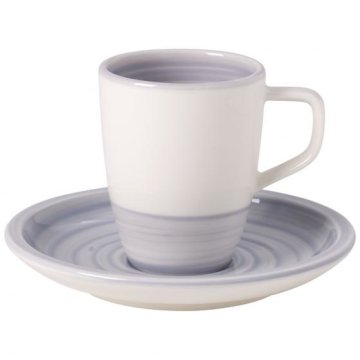 Villeroy & Boch 1048581410 tazza Blu, Bianco Espresso 1 pz