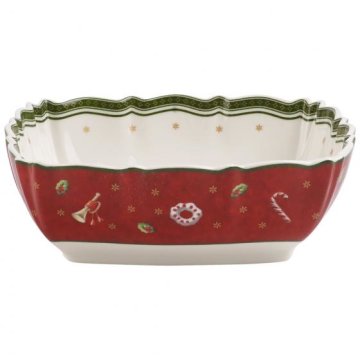 Villeroy & Boch 1485853877 piatto da portata Porcellana Multicolore Quadrato Ciotola da portata
