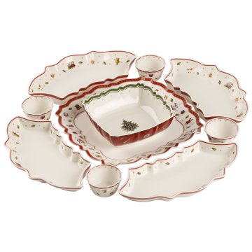 Villeroy & Boch 1485857853 piatto da portata Porcellana Multicolore Ovale Set da portata