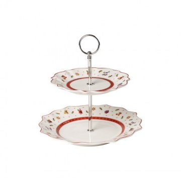 Villeroy & Boch 1485857887 alzatina a tre piani Rotondo