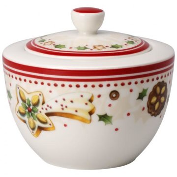 Villeroy & Boch Winter Bakery Delight zuccheriera Multicolore Porcellana