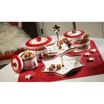 Villeroy & Boch Winter Bakery Delight Rotondo Porcellana Multicolore