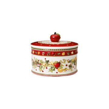 Villeroy & Boch Winter Bakery Delight recipiente Rotondo Porcellana Multicolore