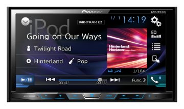 Pioneer AVH-X5800DAB Ricevitore multimediale per auto Nero 200 W Bluetooth