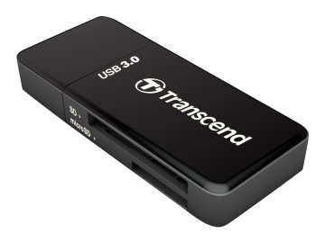 Transcend RDF5 lettore di schede USB 3.2 Gen 1 (3.1 Gen 1) Type-A Nero