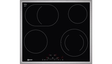 Neff T16BD76N0 piano cottura Acciaio inox Da incasso Ceramica 4 Fornello(i)
