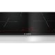 Bosch Serie 8 PIF675DE3E piano cottura Nero, Acciaio inox Da incasso Piano cottura a induzione 4 Fornello(i) 3