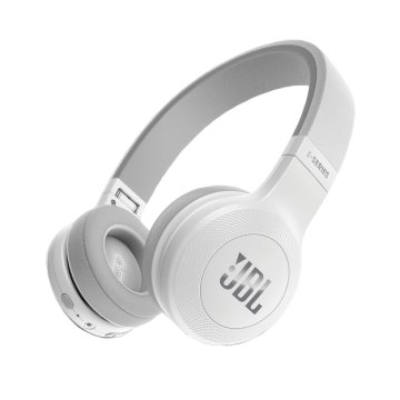 JBL E45BT Auricolare Con cavo e senza cavo A Padiglione Musica e Chiamate Bluetooth Bianco