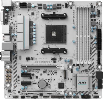 MSI B350M MORTAR ARCTIC AMD B350 Socket AM4 micro ATX