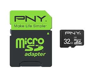 PNY 32GB High Performance MicroSDHC 80MB/s UHS-I Classe 10