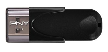 PNY Attaché 4 unità flash USB 8 GB USB tipo A 2.0 Nero