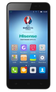 Hisense F20 14 cm (5.5") Doppia SIM Android 5.1 4G Micro-USB 1 GB 8 GB 2500 mAh Nero