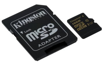 Kingston Technology Oro microSD UHS-I Speed Class 3 (U3) 16GB MicroSDHC Classe 3