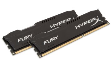 HyperX FURY Nero 8GB 1600MHz DDR3 memoria 2 x 4 GB