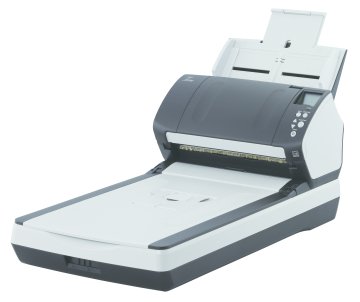 Ricoh fi-7280 Scanner piano e ADF 600 x 600 DPI A4 Nero, Bianco
