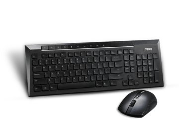Rapoo 8200P tastiera Mouse incluso RF Wireless Italiano Nero