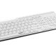 Rapoo X8100 Tastiera multimediale wireless e Mouse ottico – italiano - bianco 2