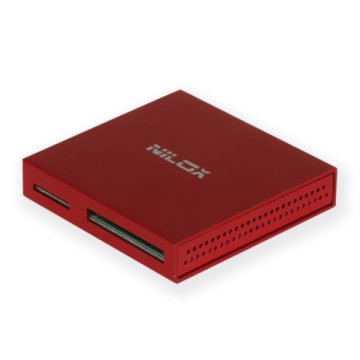 Nilox 10NXCRQ100001 lettore di schede USB 2.0 Rosso
