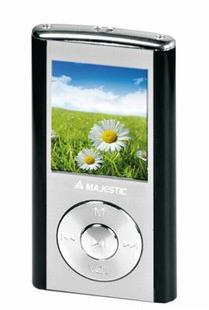 New Majestic SDA-8358 lettore e registratore MP3/MP4 Lettore MP3 8 GB Nero, Argento