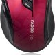 Rapoo 7100 Mouse ottico wireless ergonomico 1000DPI – rosso (10830) 2