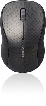 Rapoo 3000P mouse Viaggio Ambidestro RF Wireless Ottico 1000 DPI