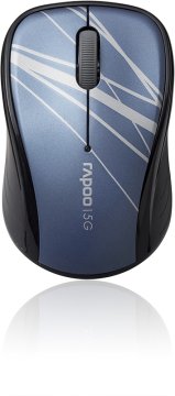 Rapoo 3100P mouse Ufficio Ambidestro RF Wireless Ottico 1000 DPI