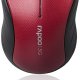 Rapoo 3000P mouse Viaggio Ambidestro RF Wireless Ottico 1000 DPI 2