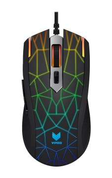 Rapoo V26S mouse Gaming Ambidestro USB tipo A Ottico 7200 DPI