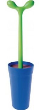 Alessi ASG04 AZ scopino e porta scopino WC Scopino da bagno e supporto