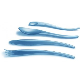 Alessi Zlin set di posate 1 pz Blu