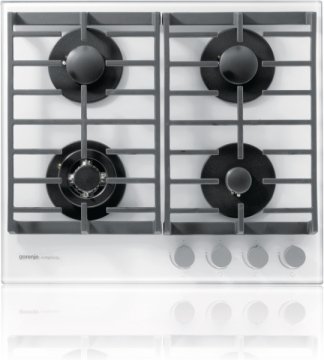 Gorenje GT6SY2W Nero, Bianco Da incasso Gas 4 Fornello(i)
