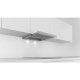Bosch Serie 4 DFM064A51 cappa aspirante Semintegrato (semincassato) Metallico, Argento 420 m³/h 6