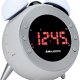 New Majestic RS 105 radio Orologio Digitale Argento, Bianco 2