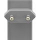 Ednet 31043 Caricabatterie per dispositivi mobili Universale Grigio, Bianco AC Interno 5