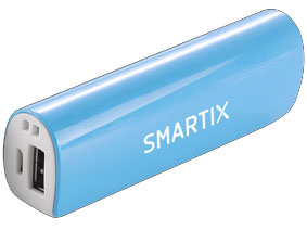 Atlantis Land Smartix Stamina 2600 Ioni di Litio 2600 mAh Blu