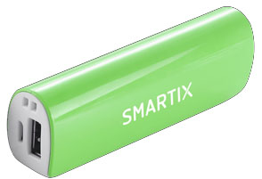 Atlantis Land Smartix Stamina 2600 Ioni di Litio 2600 mAh Verde