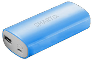 Atlantis Land Smartix Stamina 5200 Ioni di Litio 5200 mAh Blu