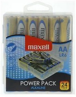 Maxell 24x LR6 AA Batteria monouso Stilo AA Alcalino